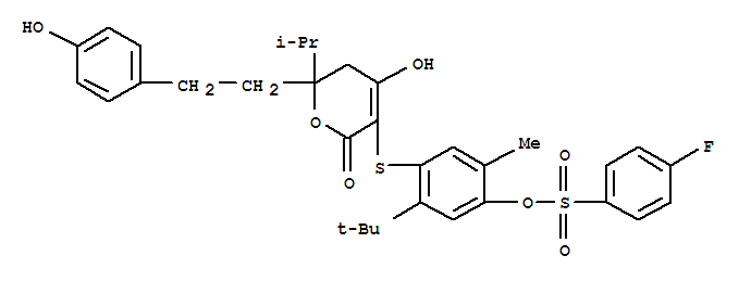 Structure of 263842-83-7